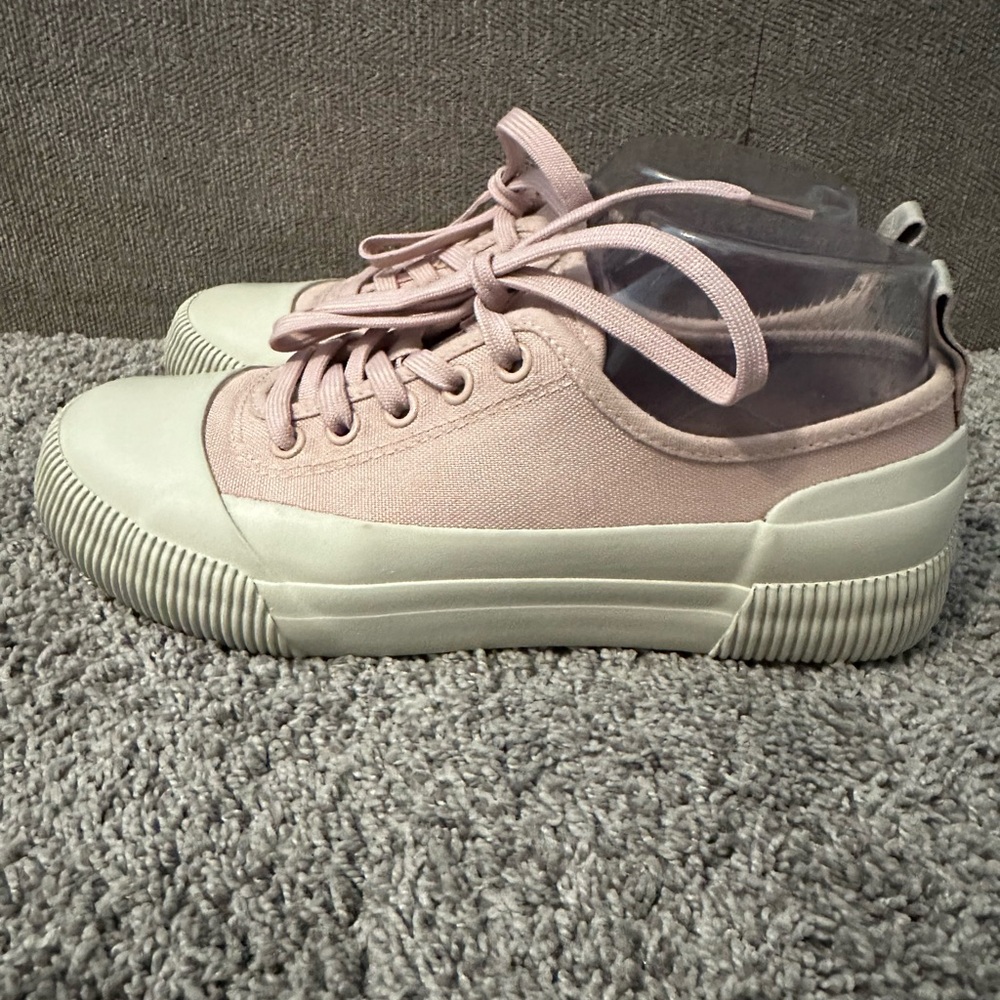 Aigle Pink Rubber Low‎ Women’s Sneaker size 6.5 - Picture 4 of 9